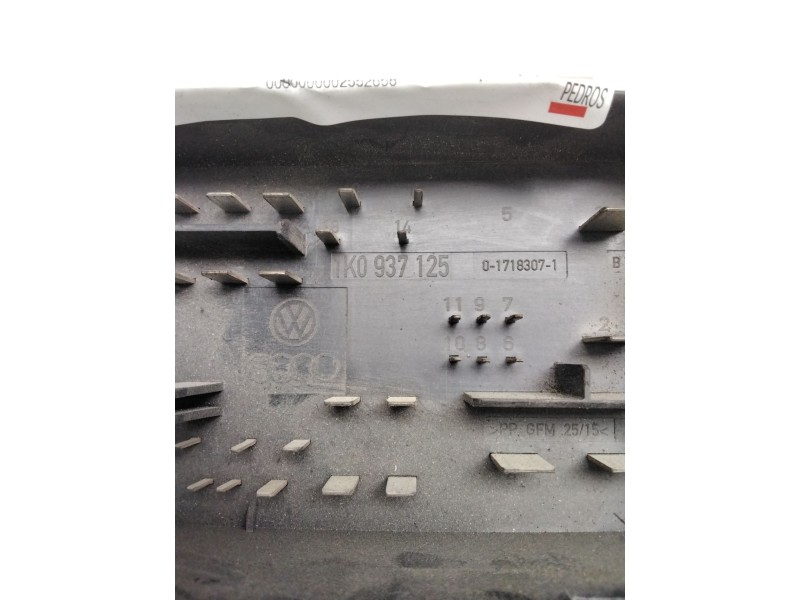 Recambio de caja fusibles para volkswagen touran (1t2) referencia OEM IAM 1K0937125 1394932 