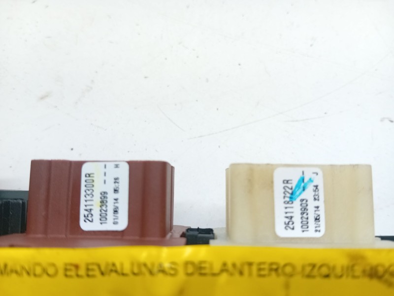 Recambio de mando elevalunas delantero izquierdo para renault captur i (j5_, h5_) 1.2 tce 120 referencia OEM IAM   