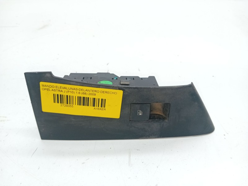 Recambio de mando elevalunas delantero derecho para opel astra j (p10) 1.6 (68) referencia OEM IAM   
