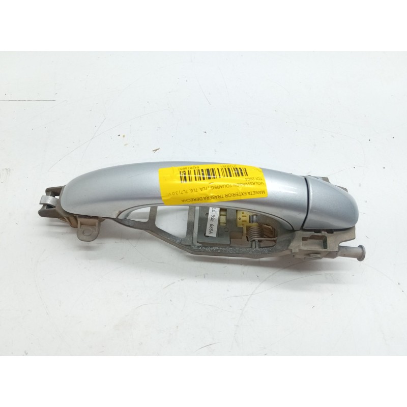 Recambio de maneta exterior trasera derecha para volkswagen touareg (7la, 7l6, 7l7) 3.0 v6 tdi referencia OEM IAM 7L0839886A  