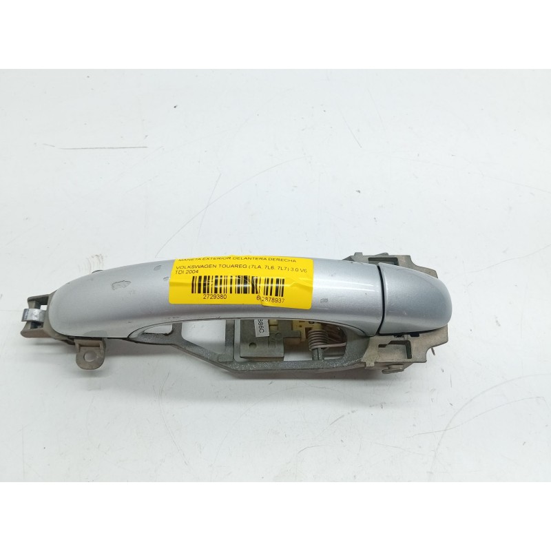 Recambio de maneta exterior delantera derecha para volkswagen touareg (7la, 7l6, 7l7) 3.0 v6 tdi referencia OEM IAM 7L0837886C  
