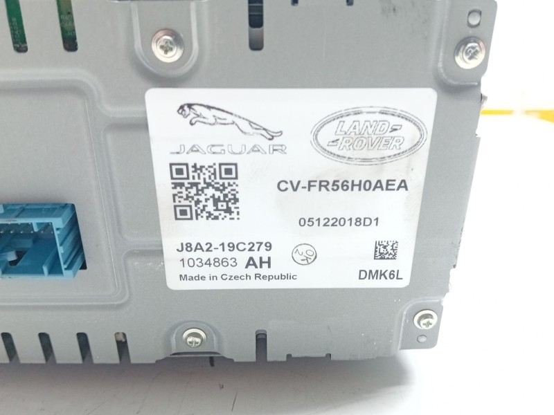 Recambio de pantalla multifuncion para land rover range rover velar (l560) 2.0 d240 sd4 4x4 referencia OEM IAM J8A219C279  