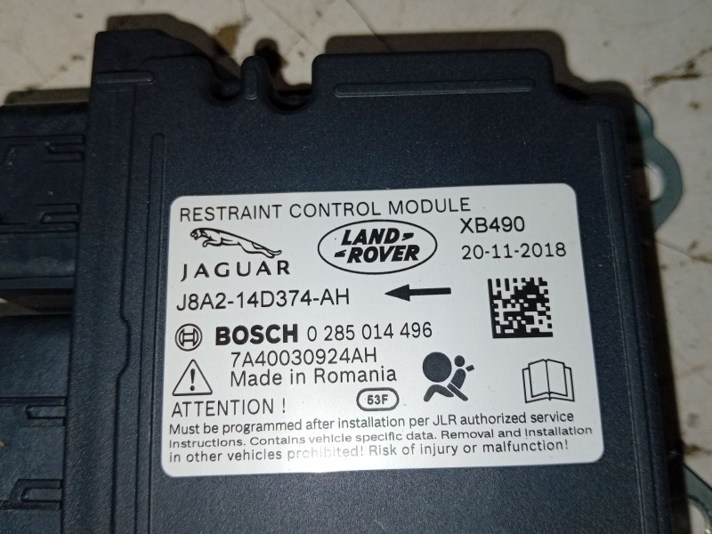 Recambio de kit airbag para land rover range rover velar (l560) 2.0 d240 sd4 4x4 referencia OEM IAM   