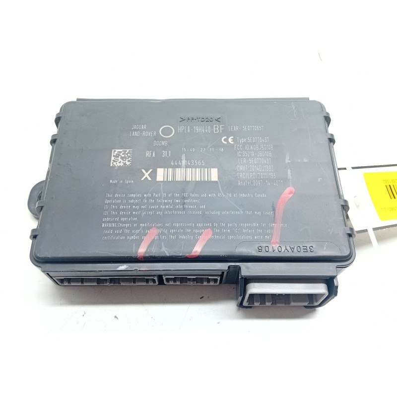 Recambio de modulo electronico para land rover range rover velar (l560) 2.0 d240 sd4 4x4 referencia OEM IAM HPLA19H440BF  