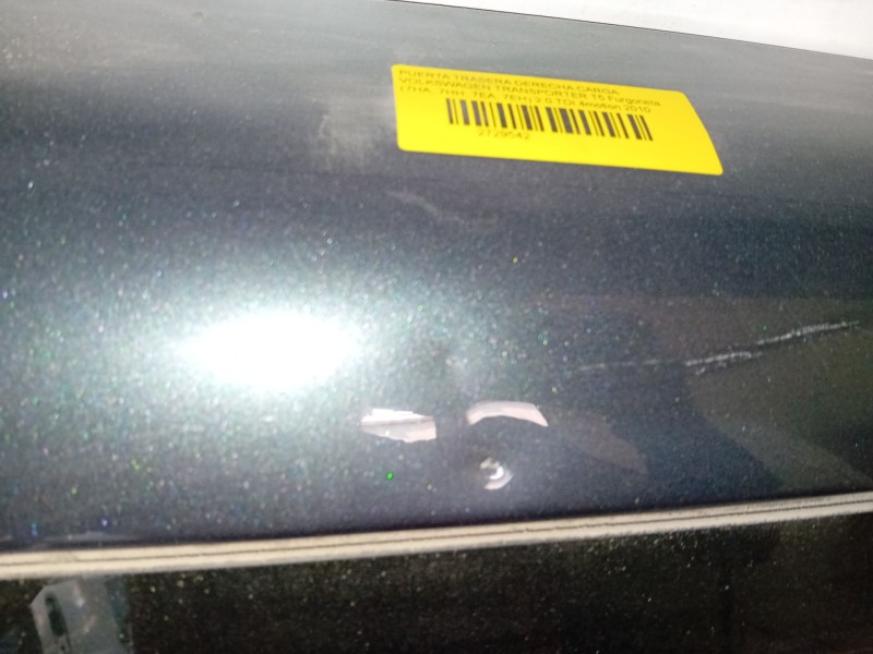 Recambio de puerta trasera derecha carga para volkswagen transporter t5 furgoneta (7ha, 7hh, 7ea, 7eh) 2.0 tdi 4motion referenci