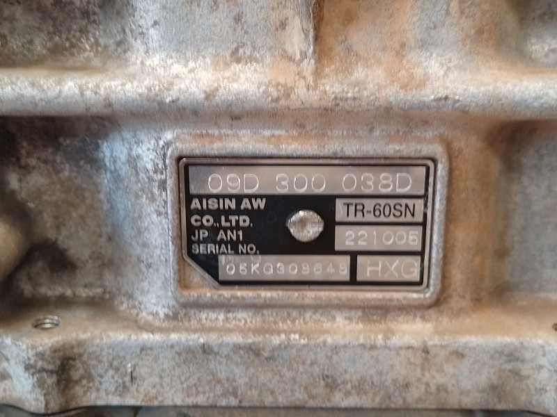 Recambio de caja cambios para volkswagen touareg (7la, 7l6, 7l7) 3.0 v6 tdi referencia OEM IAM   