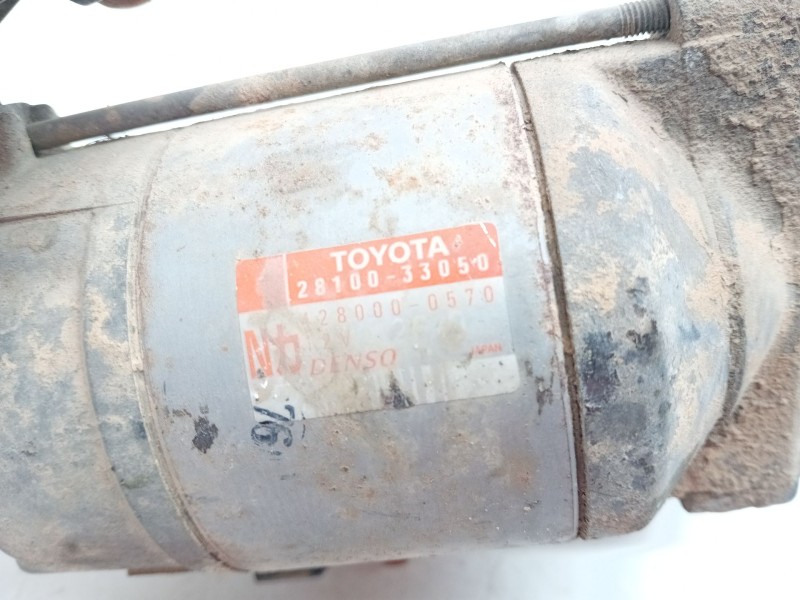 Recambio de motor arranque para toyota yaris (_p1_) 1.4 d-4d (nlp10_) referencia OEM IAM 2810033050  