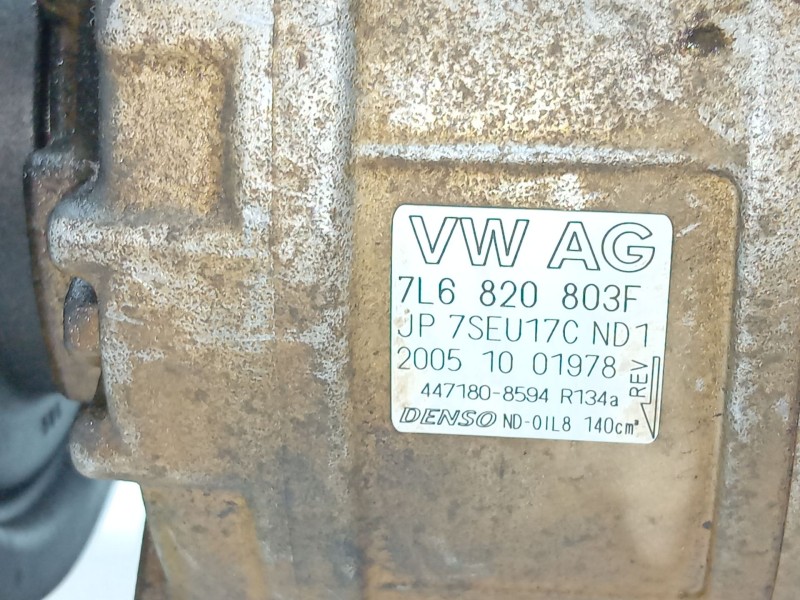 Recambio de compresor de aire para volkswagen touareg (7la, 7l6, 7l7) 3.0 v6 tdi referencia OEM IAM   