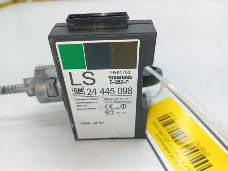 Recambio de conmutador de arranque para opel agila a (h00) 1.0 12v (f68) referencia OEM IAM 24445098  