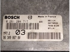 Recambio de centralita motor uce para peugeot 306 break style referencia OEM IAM 9630986780 0261204717  2
