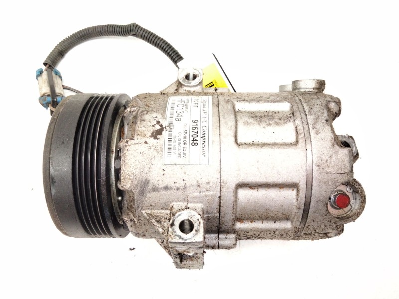 Recambio de compresor aire acondicionado para opel agila a (h00) 1.0 12v (f68) referencia OEM IAM 9167048  