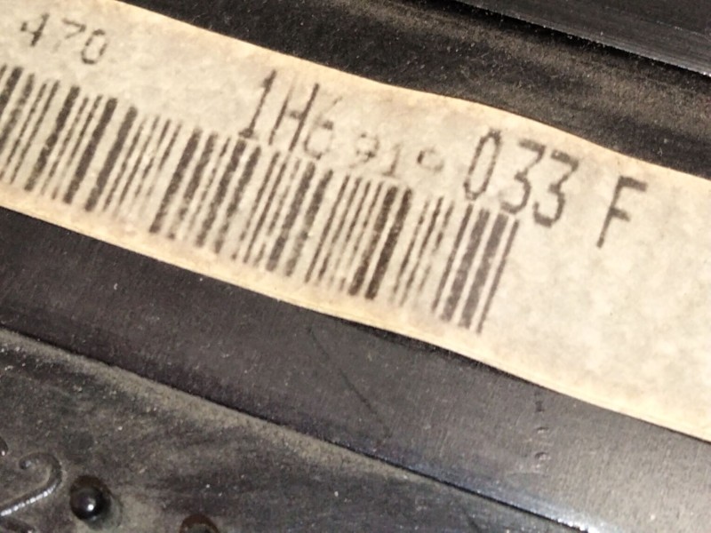 Recambio de cuadro instrumentos para volkswagen golf iii (1h1) 2.0 referencia OEM IAM 1H6919033  