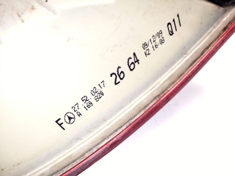 Recambio de piloto trasero derecho para mercedes-benz clase b sports tourer (w245) b 180 cdi (245.207) referencia OEM IAM A16982