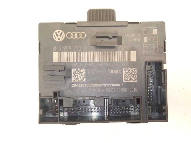 Recambio de modulo confort para audi q5 (8rb) 2.0 tdi quattro referencia OEM IAM 8K0959792  
