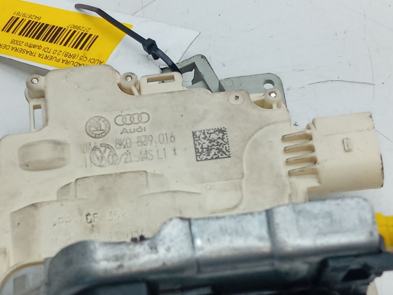 Recambio de cerradura puerta trasera derecha para audi q5 (8rb) 2.0 tdi quattro referencia OEM IAM 8K0839016  