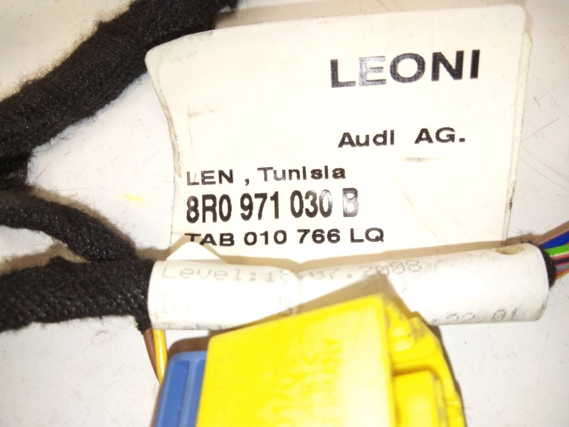 Recambio de instalacion electrica puerta delantera derecha para audi q5 (8rb) 2.0 tdi quattro referencia OEM IAM 8R0971030  