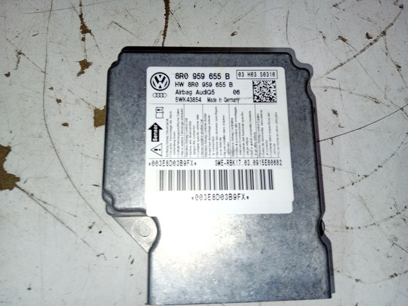 Recambio de kit airbag para audi q5 (8rb) 2.0 tdi quattro referencia OEM IAM   