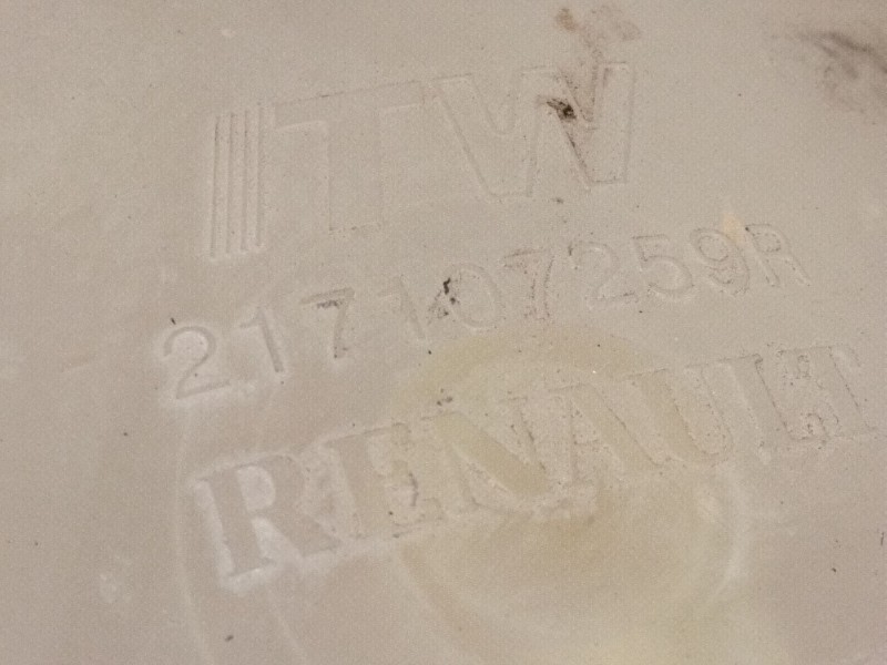 Recambio de deposito expansion para renault captur i (j5_, h5_) 1.2 tce 120 referencia OEM IAM 217107259R  