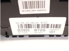Recambio de cuadro instrumentos para volkswagen passat variant (365) 1.6 tdi dpf referencia OEM IAM 3C0920872G   2