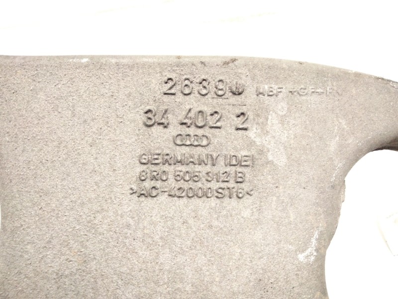 Recambio de brazo suspension inferior trasero derecho para audi q5 (8rb) 2.0 tdi quattro referencia OEM IAM 8R0505312  