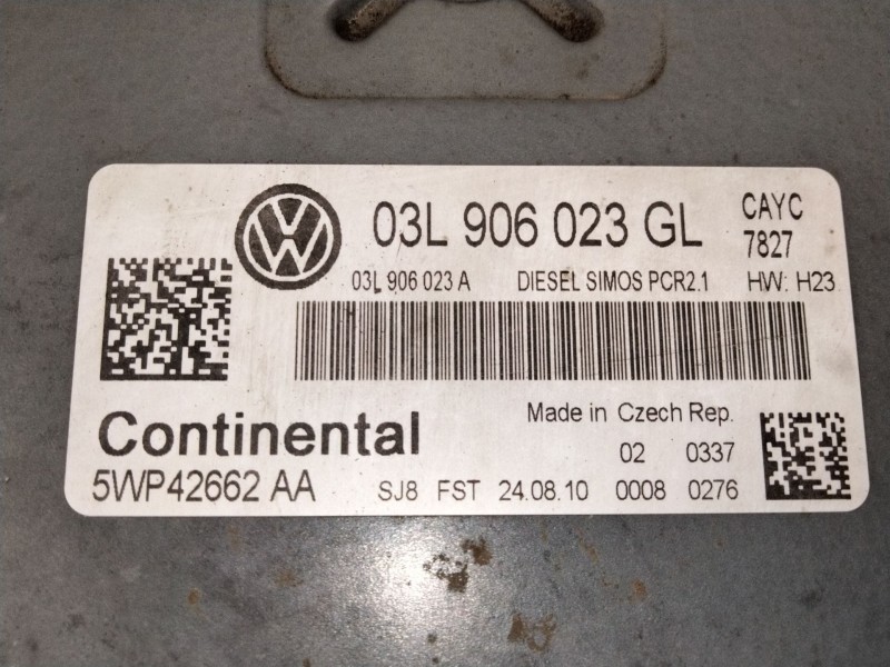 Recambio de centralita motor uce para volkswagen passat variant (365) 1.6 tdi dpf referencia OEM IAM 03L906023  