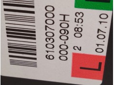 Recambio de cinturon seguridad trasero derecho para audi q5 (8rb) 2.0 tdi quattro referencia OEM IAM 610307000   2