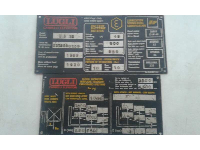 Recambio de palancas distribuidor para » otros... referencia OEM IAM 62190309 CARRETILLA LUGLI VDM09DDS