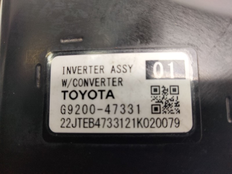 Recambio de convertidor de voltaje para toyota referencia OEM IAM G920047331  