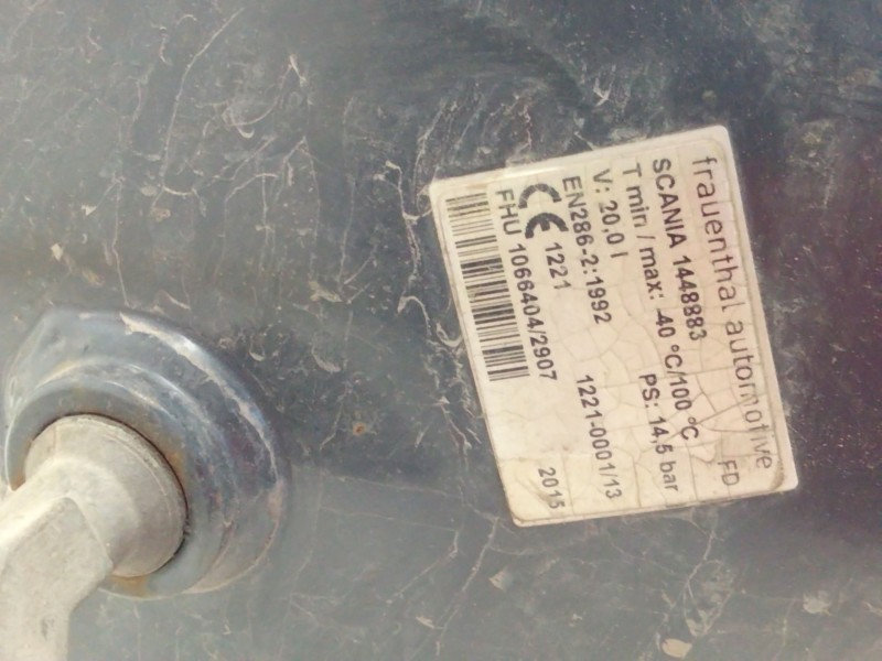 Recambio de calderin para scania referencia OEM IAM 1448884  