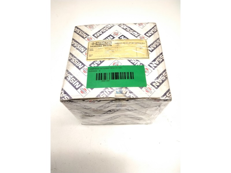 Recambio de lampara para nissan referencia OEM IAM 2612002K00 NARANJA TRACTOR