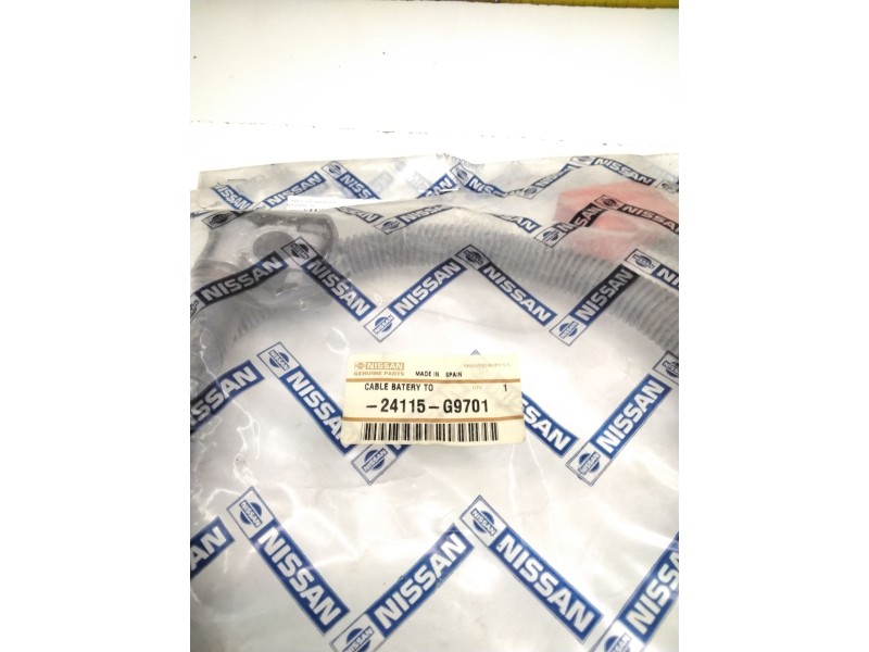 Recambio de cable negativo de bateria para nissan referencia OEM IAM 24115G9701  