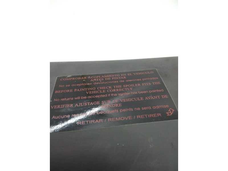 Recambio de aleron trasero para » otros... referencia OEM IAM AUTO-SPOILER 0-521 UNIVERSAL 131CM LARGO