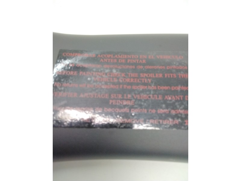 Recambio de aleron trasero para » otros... referencia OEM IAM AUTO-SPOILER F-306 UNIVERSAL 136 CM LARGO