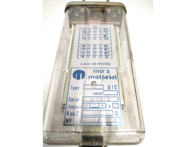 Recambio de rele para » otros... referencia OEM IAM NF F 62-002 Rolling stock - Relés instantáneos contactos y enchufes Releo ha