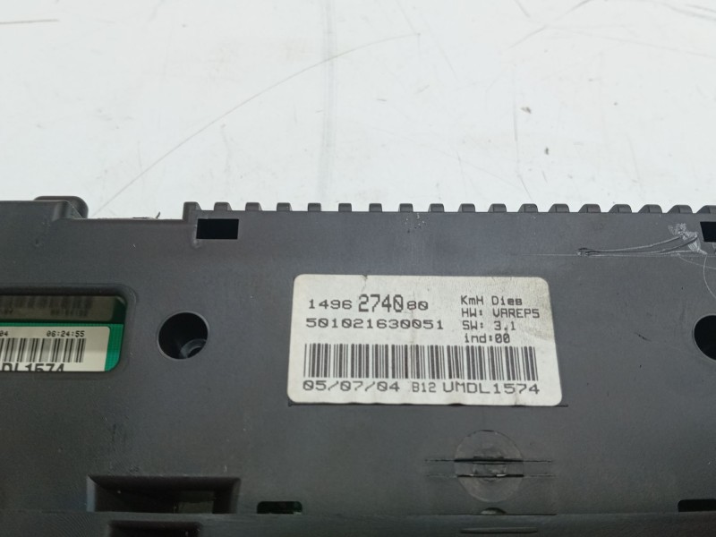 Recambio de cuadro instrumentos para citroën c8 (ea_, eb_) 2.2 hdi referencia OEM IAM 1496274080  