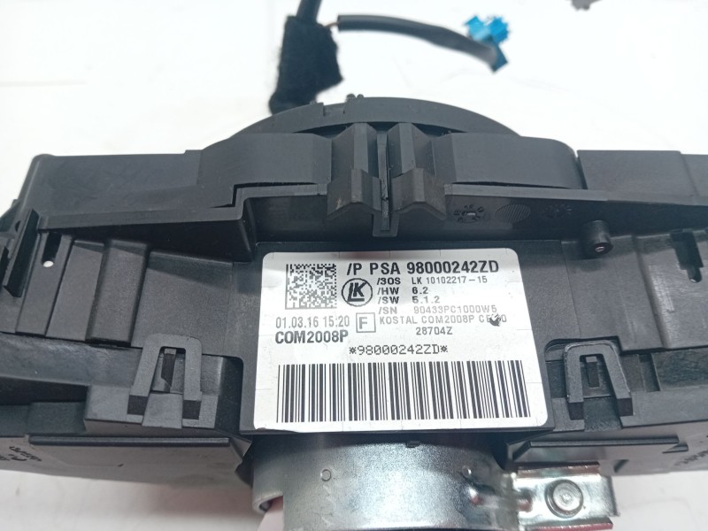 Recambio de anillo airbag para citroën c4 aircross 1.6 hdi 115 referencia OEM IAM 98000242ZD  
