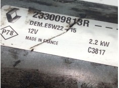 Recambio de motor arranque para opel movano b furgoneta (x62) 2.3 cdti fwd (fv) referencia OEM IAM 233009813R   2