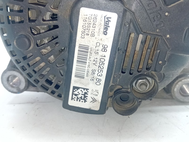 Recambio de alternador para citroën c4 aircross 1.6 hdi 115 referencia OEM IAM 98105255380  