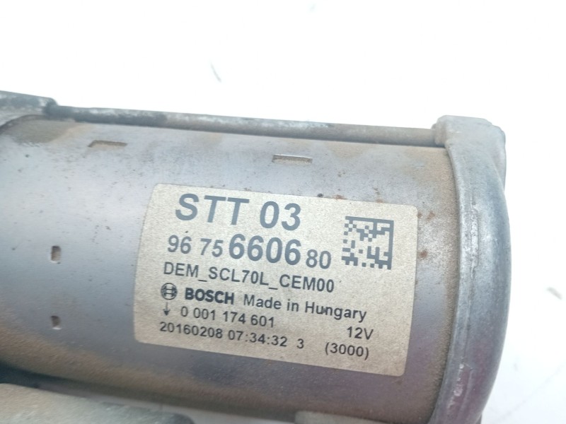 Recambio de motor arranque para citroën c4 aircross 1.6 hdi 115 referencia OEM IAM 9675660680  