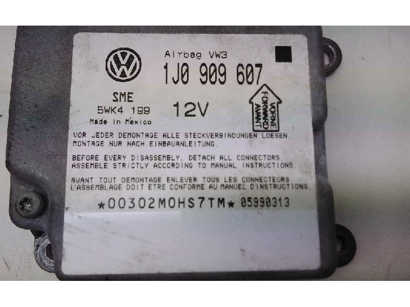 Recambio de centralita airbag para volkswagen passat berlina (3b2) trendline referencia OEM IAM 1J0909607 5WK4199 