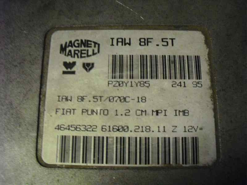 Recambio de centralita motor uce para fiat punto berl. (176) 1.2 cat referencia OEM IAM IAW8F5T 46456322 6160021811