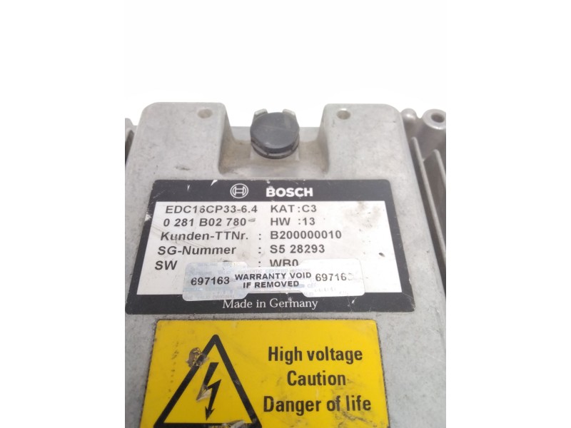 Recambio de centralita motor uce para nissan qashqai i (j10, nj10) 2.0 dci a las 4 ruedas referencia OEM IAM   