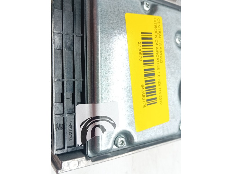 Recambio de centralita airbag para citroën c4 aircross 1.6 hdi 115 referencia OEM IAM 9678691580  