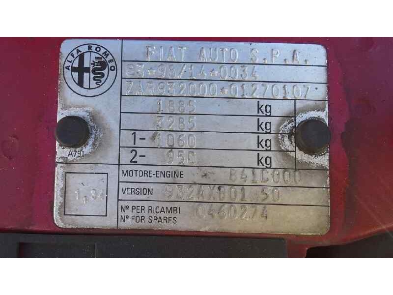 alfa romeo 156 (116) del año 2002