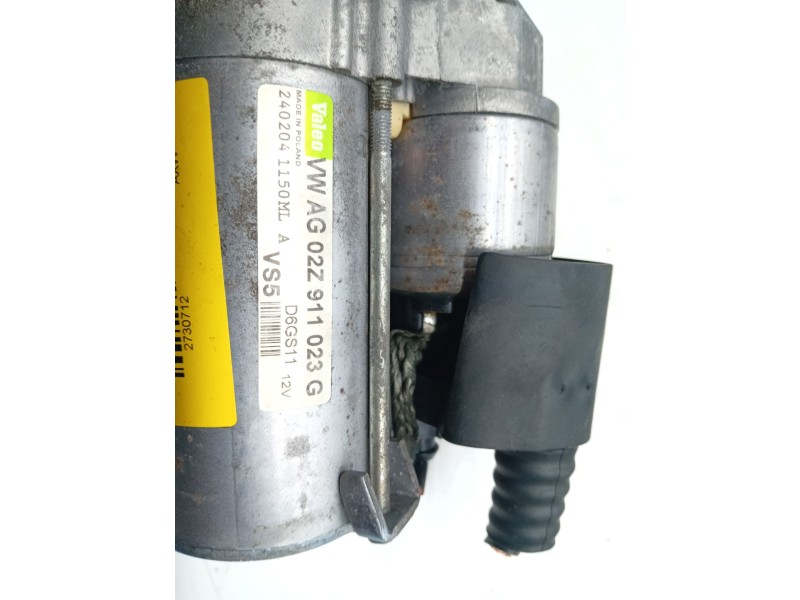Recambio de motor arranque para volkswagen golf v (1k1) 2.0 fsi referencia OEM IAM 02Z911023G  