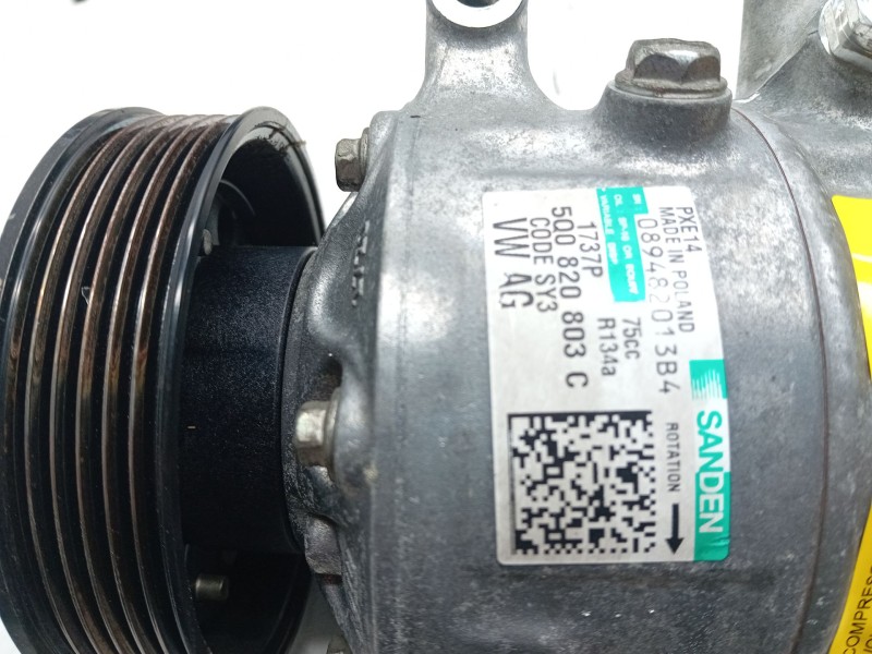 Recambio de compresor aire acondicionado para volkswagen golf v (1k1) 2.0 fsi referencia OEM IAM 5Q0820803C  