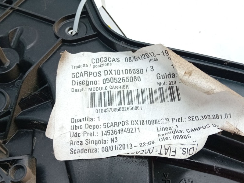 Recambio de elevalunas trasero derecho para alfa romeo giulietta (191) distinctive referencia OEM IAM   