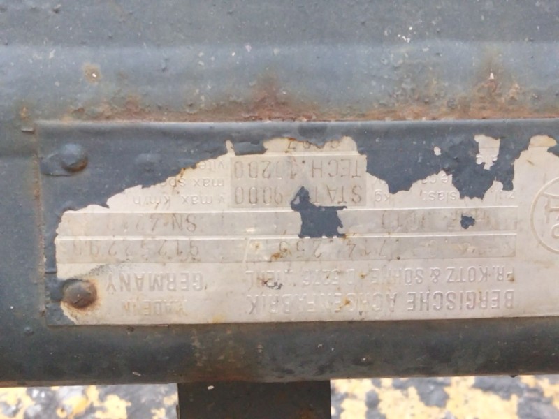 Recambio de eje remolque para lecitrailer sr-3e referencia OEM IAM   