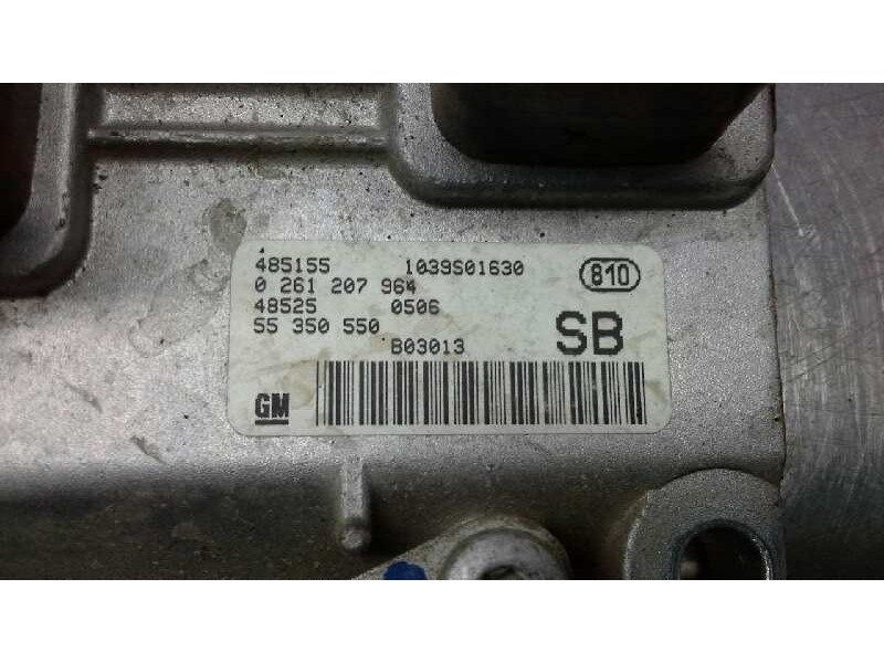 Recambio de centralita motor uce para opel agila enjoy referencia OEM IAM 0261207964 55350550 485155