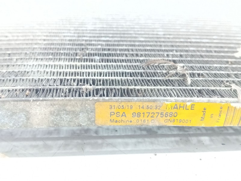 Recambio de condensador / radiador aire acondicionado para peugeot 3008 ii suv (mc_, mr_, mj_, m4_) 1.5 bluehdi 130 referencia O